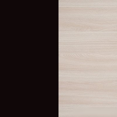 Кровать Ormatek Proson Milton с ПМ 180x190 (черный/ясень шимо светлый)