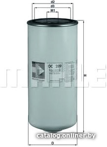 Масляный фильтр Knecht/Mahle OC289 Масляный фильтр Knecht/Mahle OC289