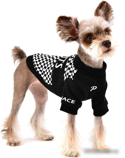Футболка Puppia Racer PATD-TS1759-BK-L (черный)