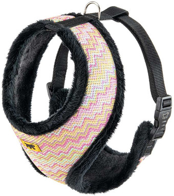 Шлея Ferplast Nikita Fur XL 75468982 (цветная с мехом)