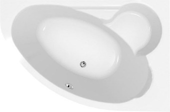 Ванна Cersanit Kaliope 153x100 R (с каркасом и экраном)
