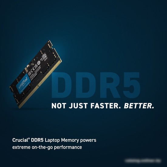 Оперативная память Crucial 32ГБ DDR5 SODIMM 5600 МГц CT32G56C46S5