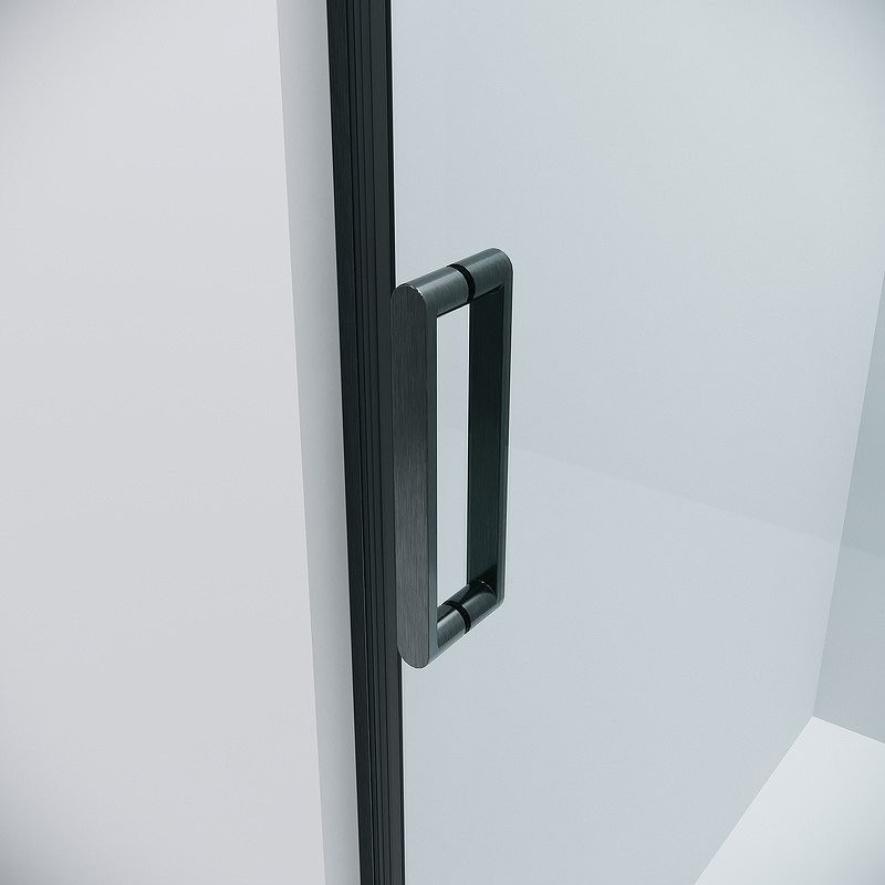 Душевой уголок Grossman Classic 110x80x195 120.K33.04.1180.42.00 (графит сатин/стекло прозрачное)