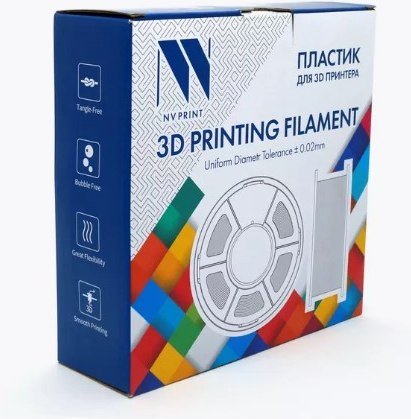 Пластик NV Print NV-3D-PLA-P-MINT-GREEN (1.75мм, 1 кг, мятный/зеленый)