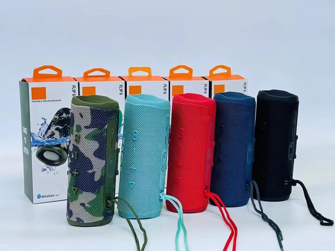 Беспроводная колонка Bseng FLIP 6 (камуфляж)