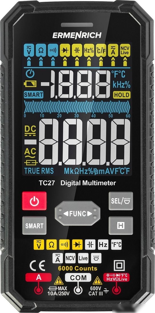 Мультиметр Ermenrich Zing TC27 82988