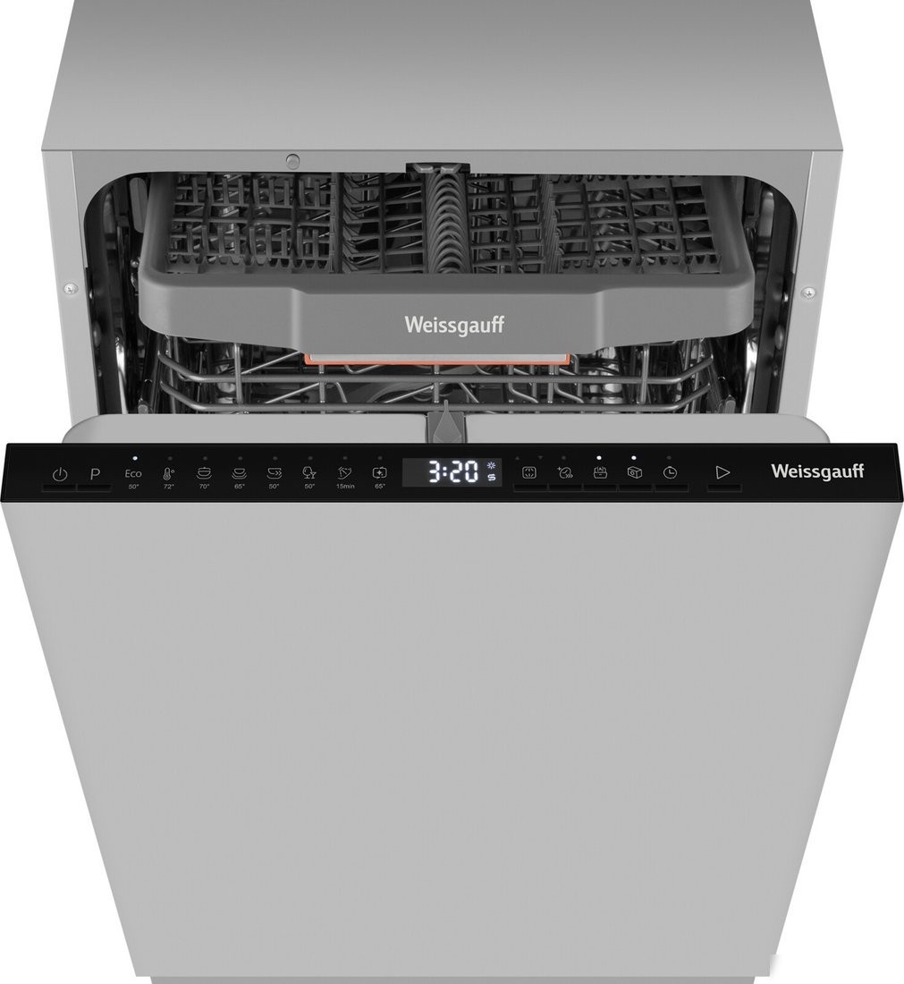 Встраиваемая посудомоечная машина Weissgauff BDW 4508 D Autoopen Infolight