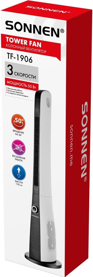 Колонный вентилятор Sonnen TF-1906