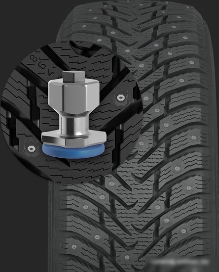 Автомобильные шины Ikon Tyres Nordman 8 175/70R13 82T (шипы)