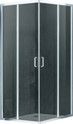 Душевой уголок Adema Glass Vierkant 80 (тонированное стекло)