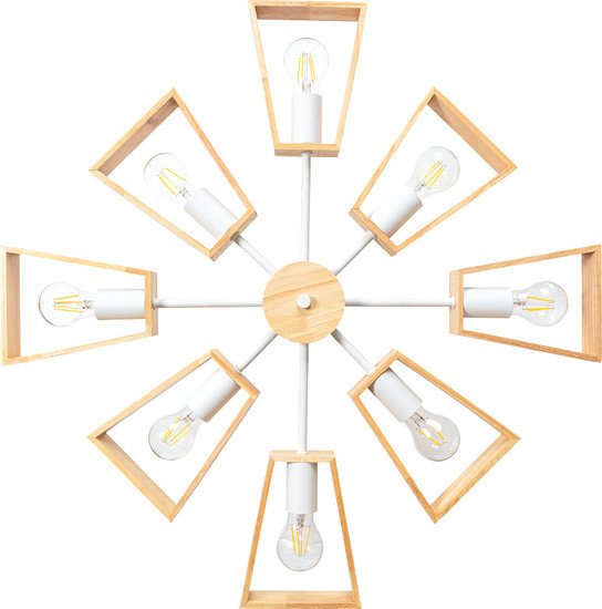 Люстра средней высоты Arte Lamp Brussels A8030PL-8WH