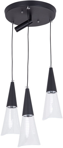 Подвесная люстра LED4U L7106-4 BK