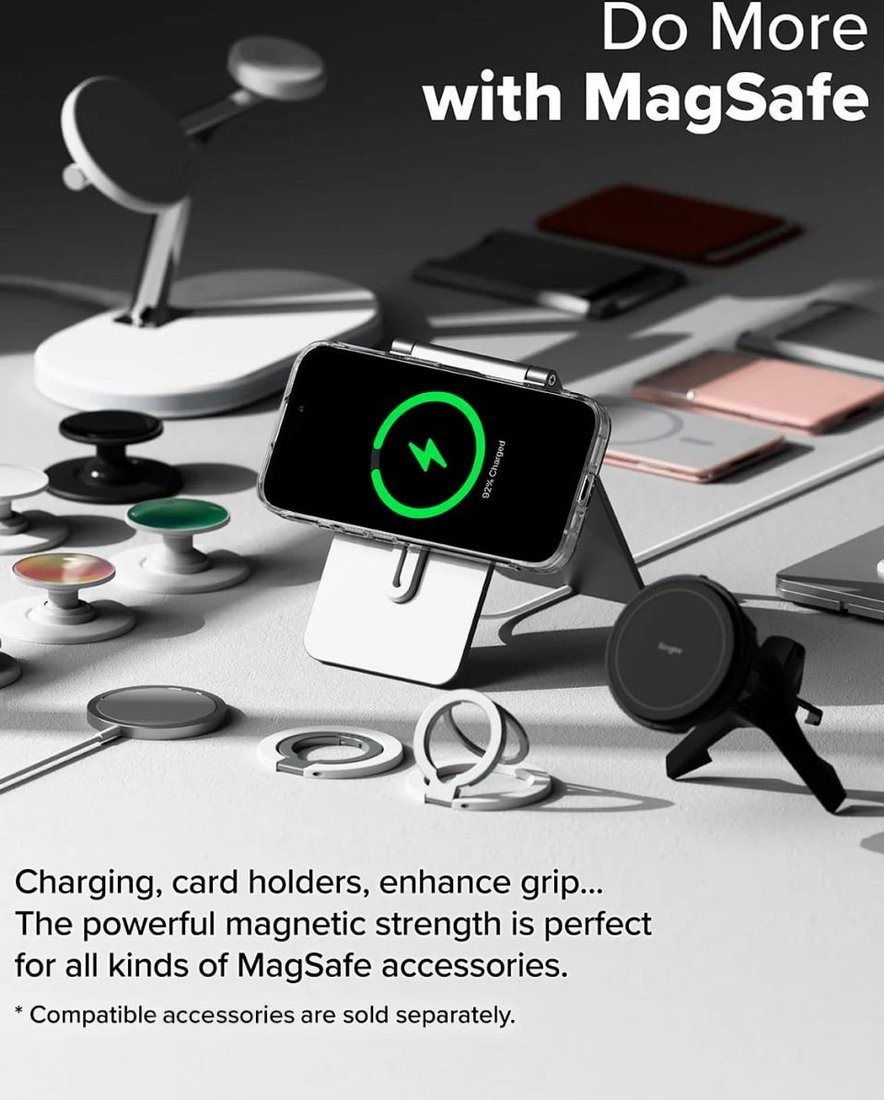 Чехол для телефона Ringke Fusion Magnetic Magsafe для iPhone 16 Clear