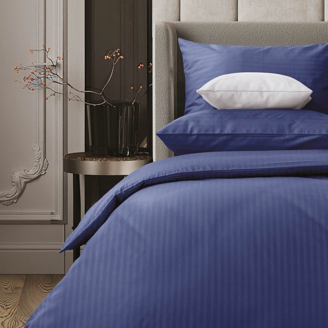 Постельное белье Verossa Stripe Indigo VRT 1565 70004 ST13 23