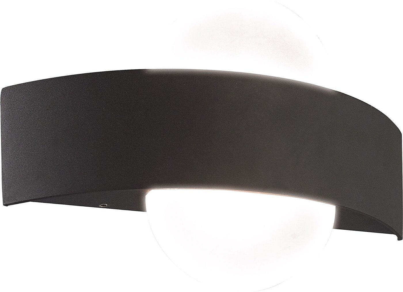 Уличный накладной светильник Uniel ULU-S33A-8W/4000K IP65 BLACK UL-00009349