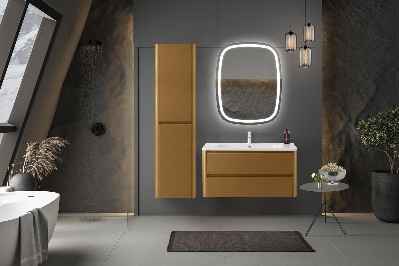 Cezares Шкаф-пенал RELAX-1500-2A-SO-BORO-P