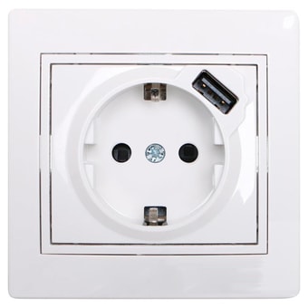 Розетка USB Lezard Mira 701-0202-181