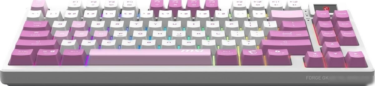 Клавиатура MSI Forge GK600 TKL Wireless Violet