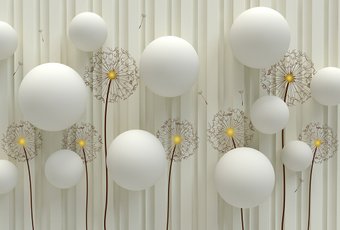 Фотообои Vimala Одуванчики векторные 270x400