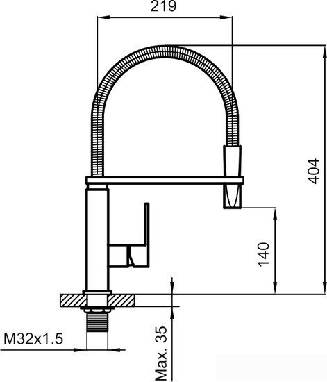 Смеситель Ahti Kemi KM823019