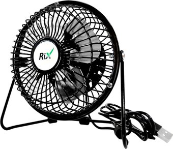 Вентилятор Rix RDF-1501USB (черный)