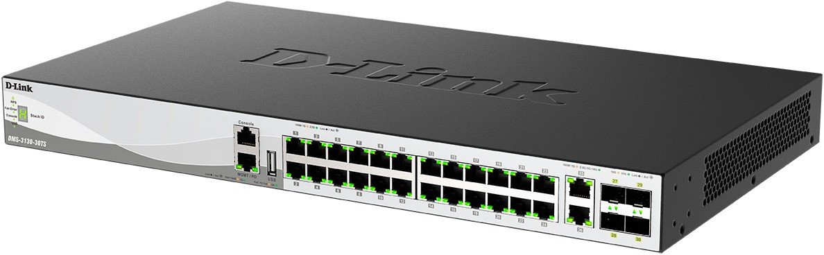 Управляемый коммутатор 3-го уровня D-Link DMS-3130-30TS/A1A