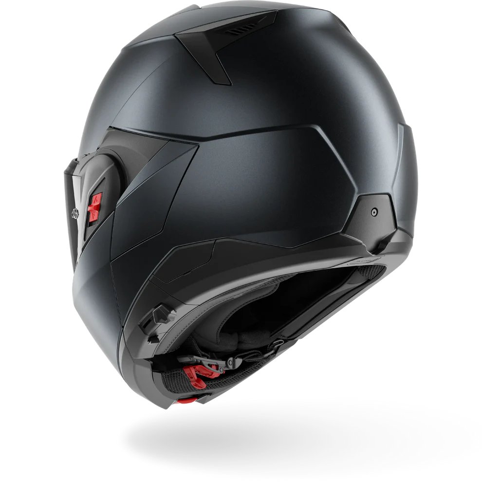 Мотошлем Shark Helmets OXO Dark Shadow Mat HE8703E-B16-S (S, синий/стальной матовый)
