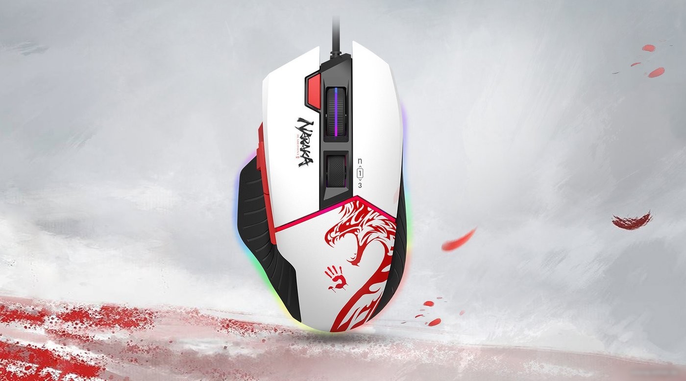 Игровая мышь A4Tech Bloody W95 Max Naraka