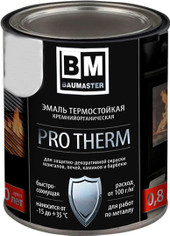 Эмаль Baumaster Термостойкая 9003 до 700С (0.4 кг, белый)