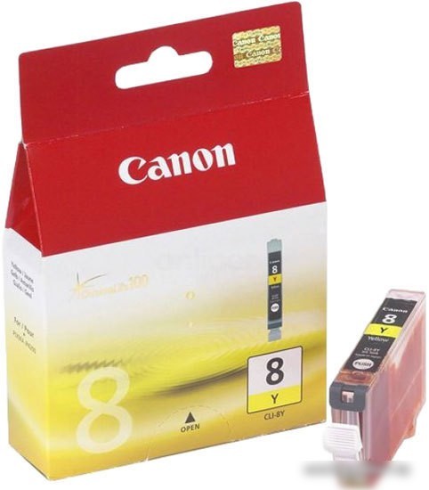 Картридж-чернильница (ПЗК) Canon CLI-8 Yellow