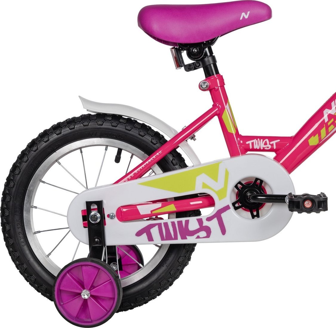 Детский велосипед Novatrack Twist 14 2025 141TWIST.PN5 (розовый)