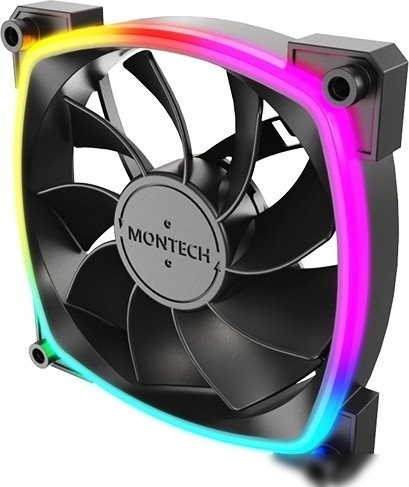 Вентилятор для корпуса Montech RX120 PWM (черный)