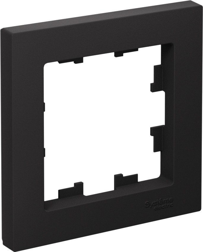 Рамка Systeme Electric AtlasDesign ATN001001 (карбон) Рамка Systeme Electric AtlasDesign ATN001001 (карбон)