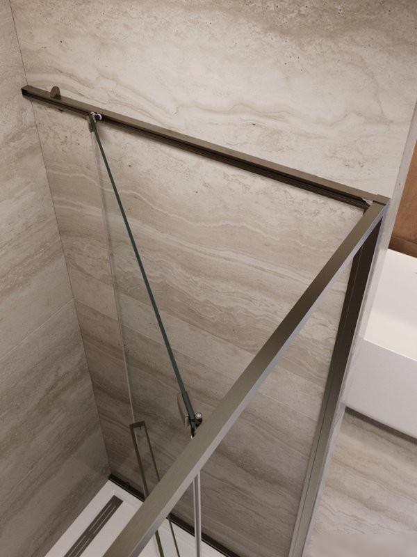 Душевая дверь Cezares LUX-B-FS-11-110-C-GM