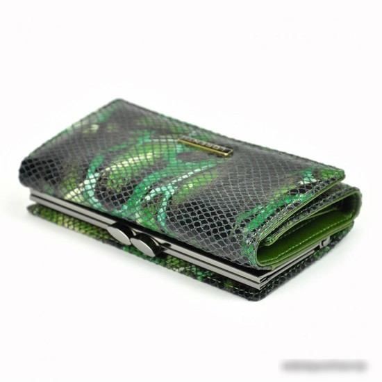 Кошелек Cedar Lorenti 55020-MSN-RFID (зеленый)