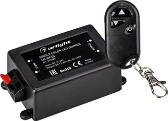 Диммер для одноцветных лент (без RGB) Arlight LN-RF3B 012985