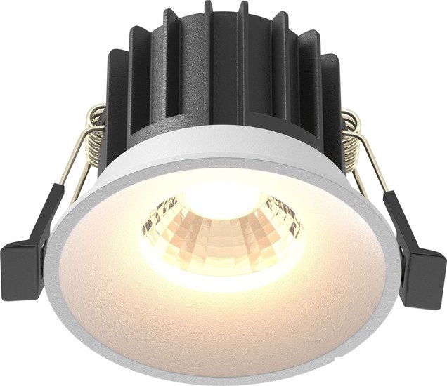 Точечный светильник Maytoni Round DL058-12W3K-W