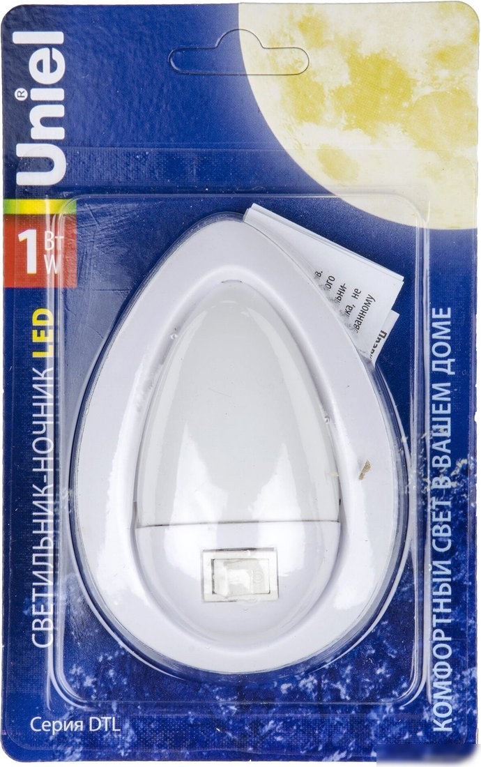 Ночник Uniel DTL-314 Огонек/White UL-00007047