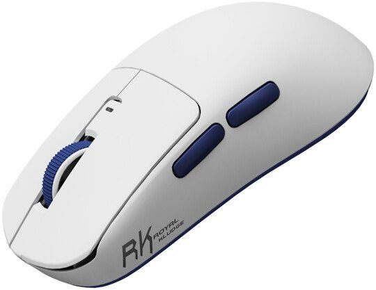 Игровая мышь Royal Kludge M30 (белый/синий)