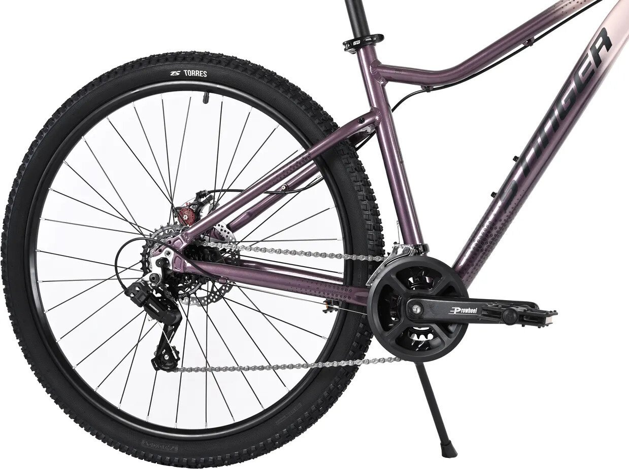 Велосипед Stinger Laguna 26 SM 2026 (серебристый)