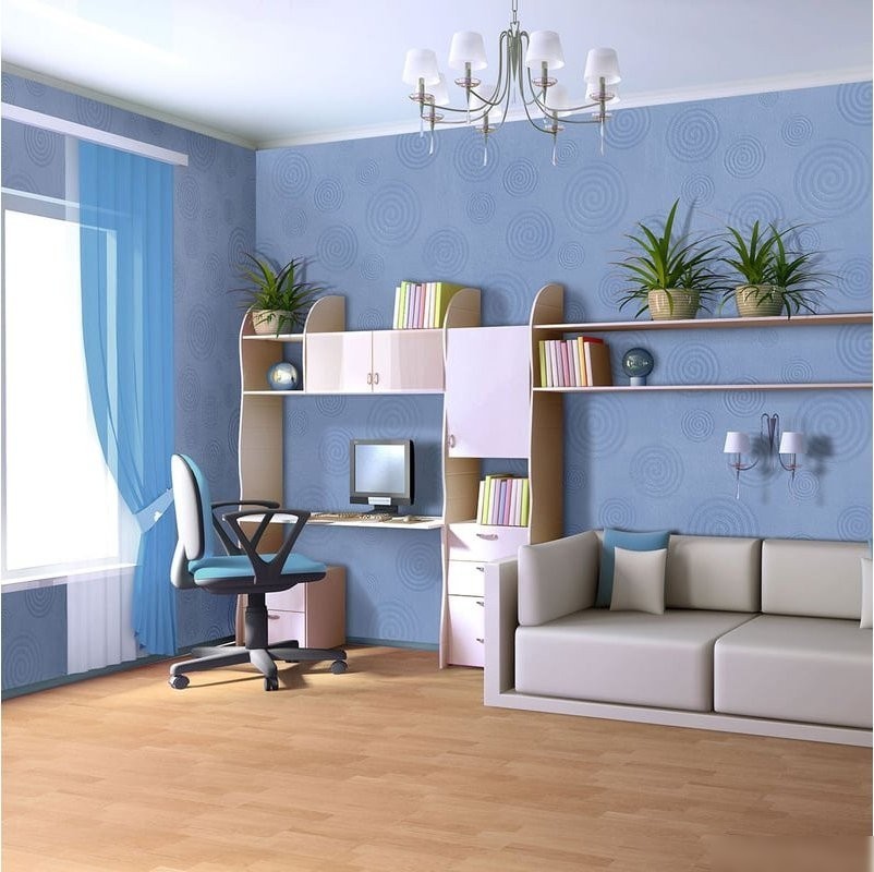 Стеклообои Wellton Decor Круги WD820 (12.5 м)