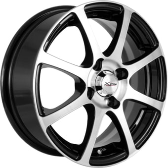 Литые диски X'trike X-129 16x6.5" 4x108мм DIA 65.1мм ET 32мм BK
