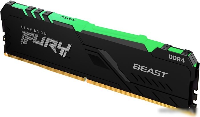 Оперативная память Kingston FURY Beast RGB 2x8ГБ DDR4 3600МГц KF436C17BB2AK2/16