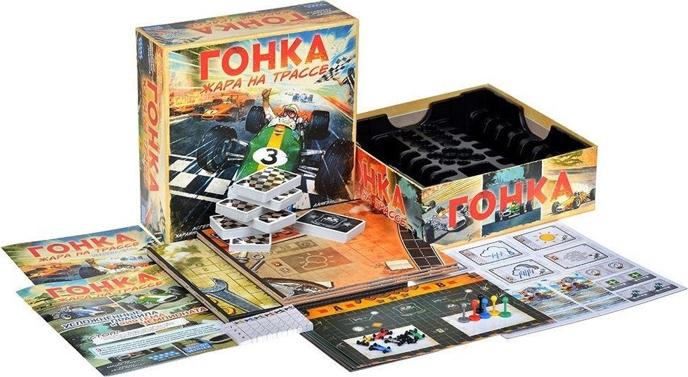 Карточная игра Мир Хобби Гонка: Жара на трассе