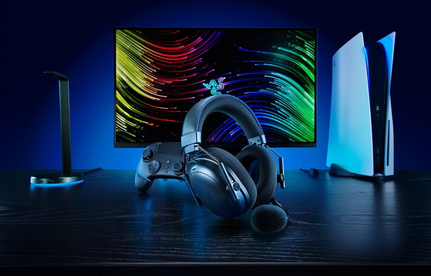 Наушники Razer BlackShark V3 Pro (для PlayStation, черный)