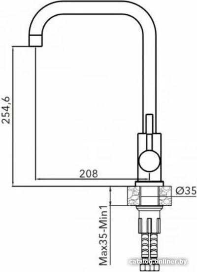 Смеситель AV Engineering AVZAR4-B304GR-739