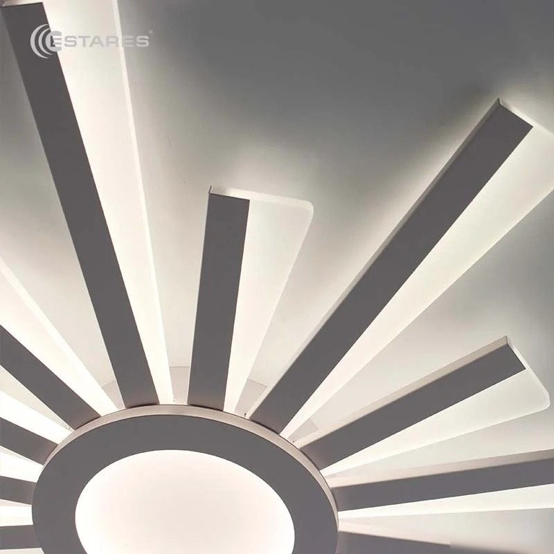 Припотолочная люстра Estares Teresa 100W R-APP-680x50-White/White-220-IP20