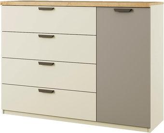 Комод Anrex Modern 1D4S (персидский жемчуг/ирландский ликер)