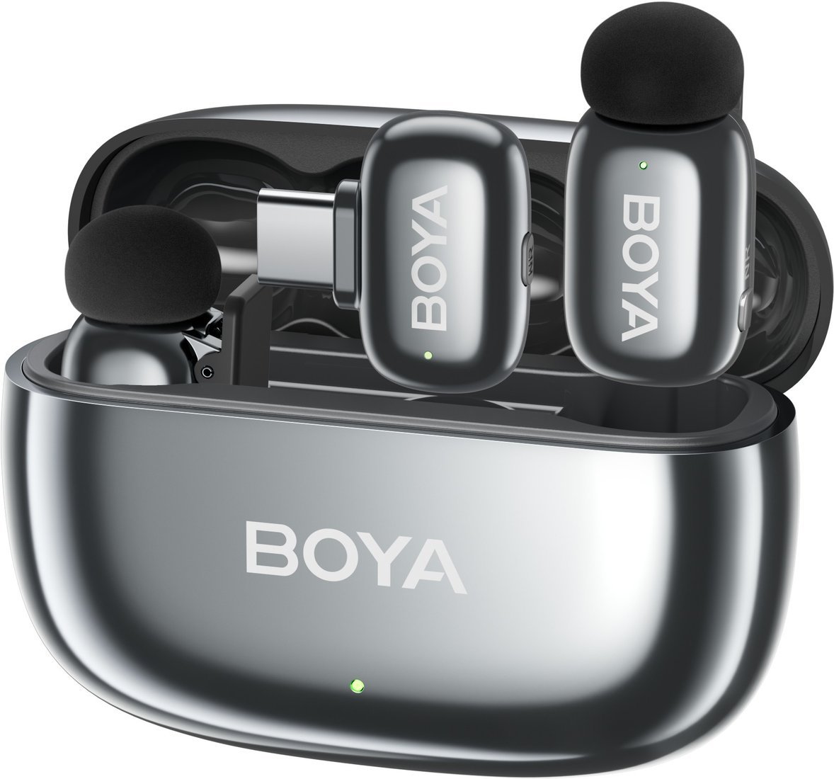 Радиосистема BOYA Mini 2-02 (серебристый)