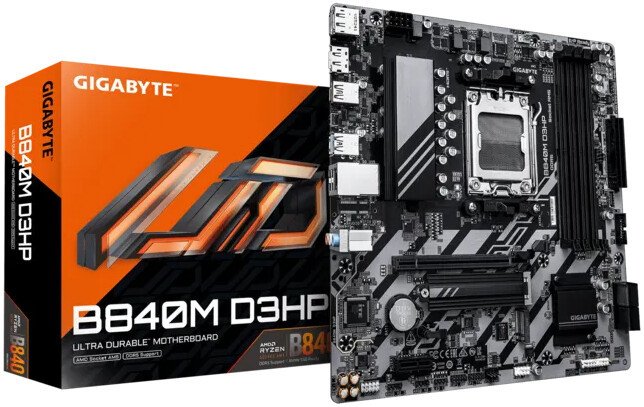 Материнская плата Gigabyte B840M D3HP